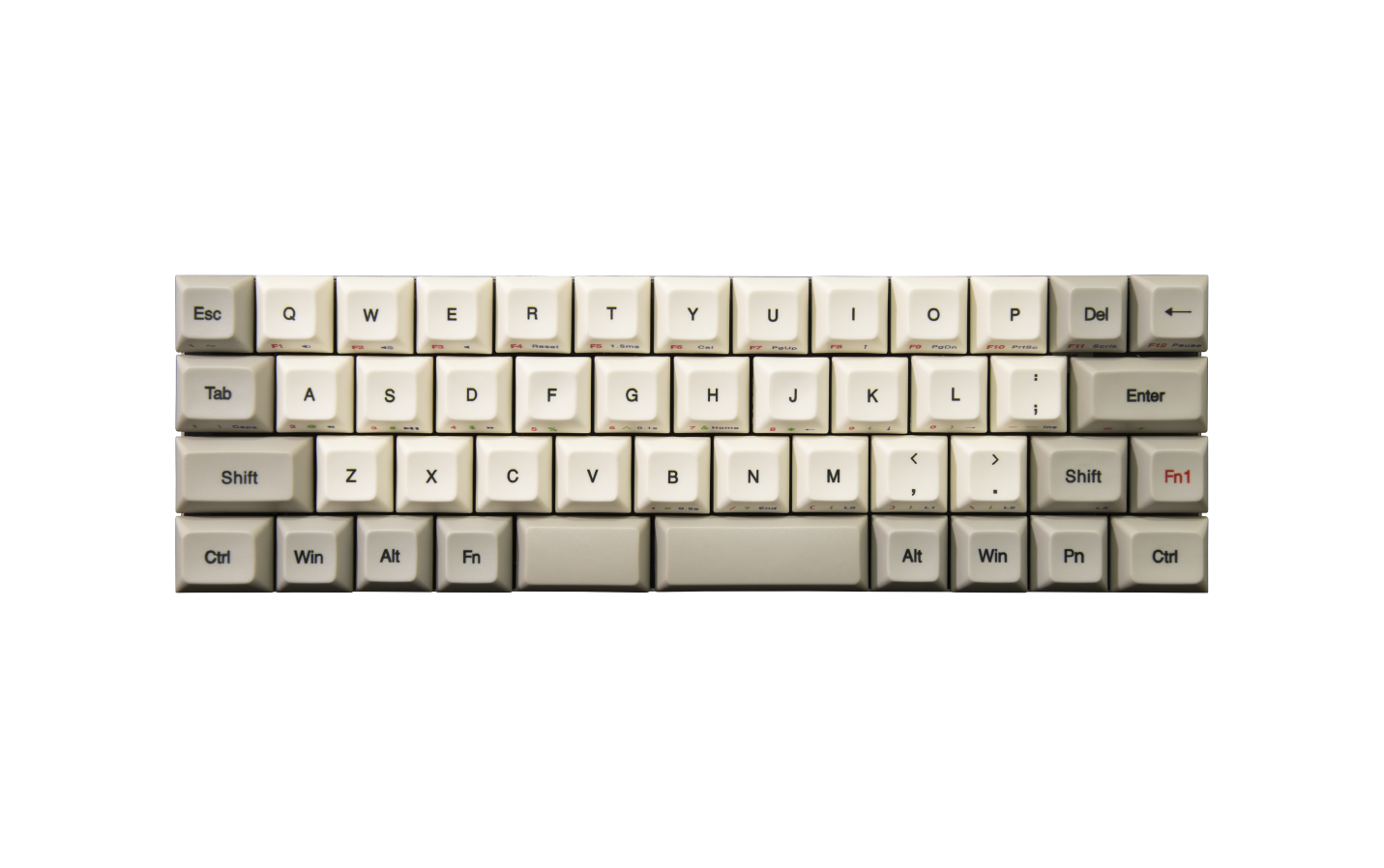 【Vortexgear】RGB Core 40% PBT DSA 熱昇華鍵帽CNC機械