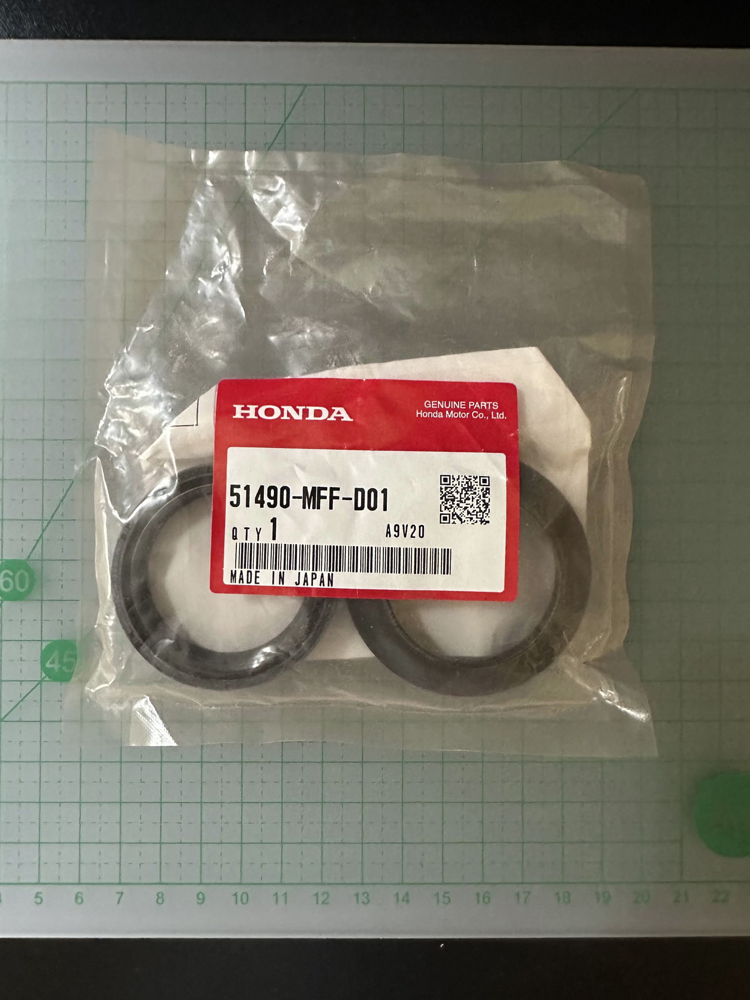 HONDA CBR600RR CB600F VT750CA 51490-MFF(MEE)-D01前避震器油封組 日製 | 蝦皮購物