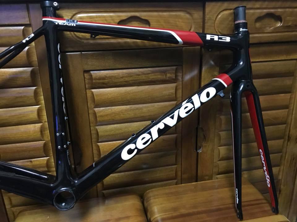 藍色運動 1級車架 Cervelo R3 Team Cervélo 3T配前叉 經典車架 車架 碳纖維車架 煞框 C夾 | 蝦皮購物