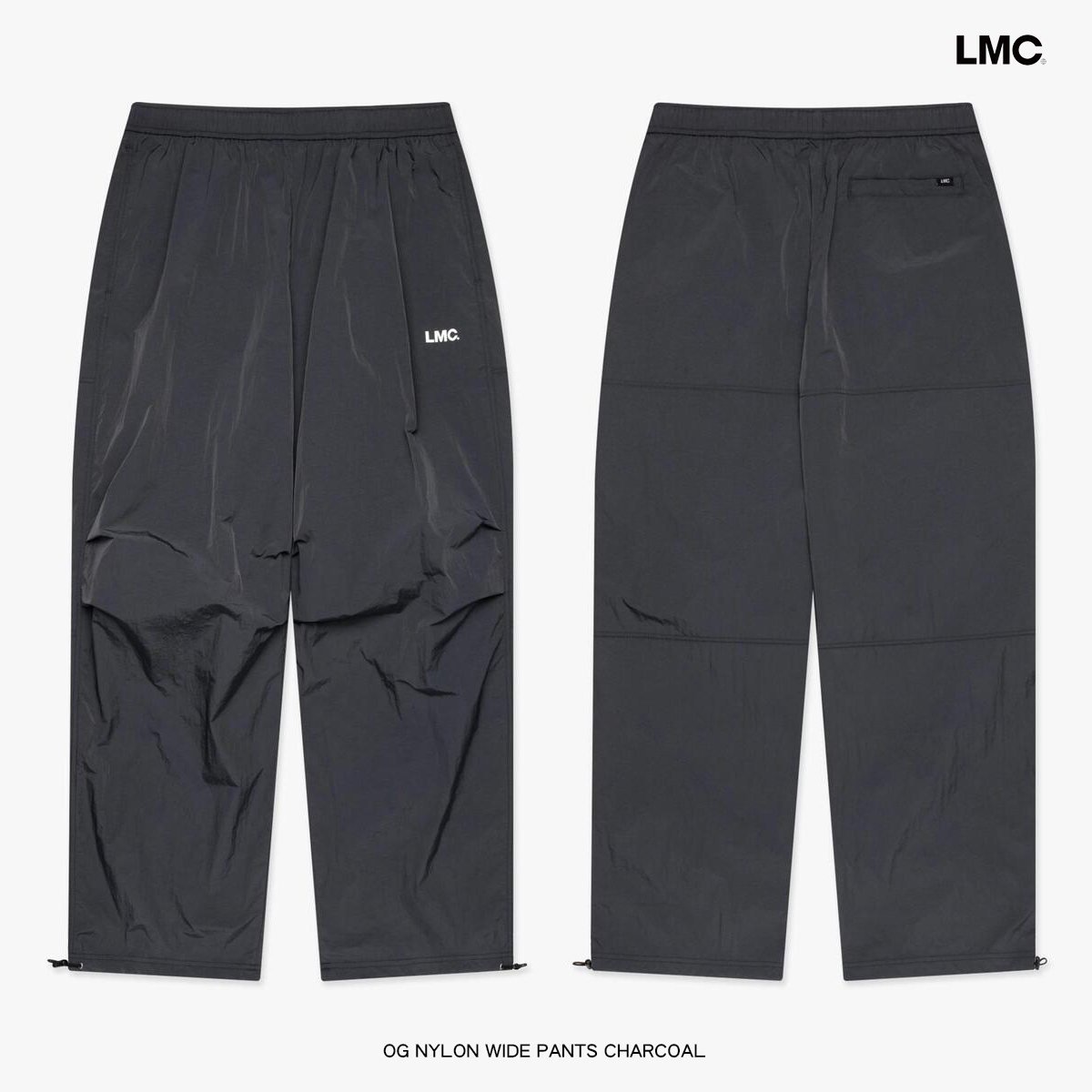 𝙇𝙀𝙎𝙎𝙏𝘼𝙄𝙒𝘼𝙉 ▽ LMC OG NYLON WIDE PANTS 長褲褲子2406