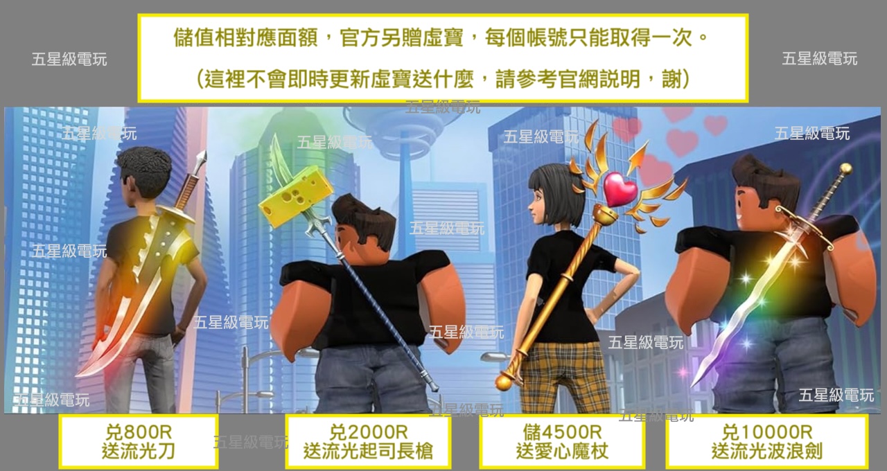 現貨》 官方R幣800 2000 4500 ROBUX ROBLOX 台灣可用禮物卡點卡✪五星級電玩✪ | 蝦皮購物