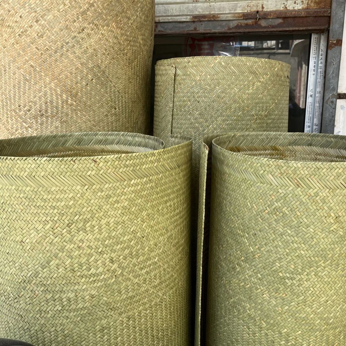2【訂金】老式枕席天然頭層青竹席竹篾席竹絲席兒時竹涼席手工青篾席竹編席-shichang百貨 | 蝦皮購物