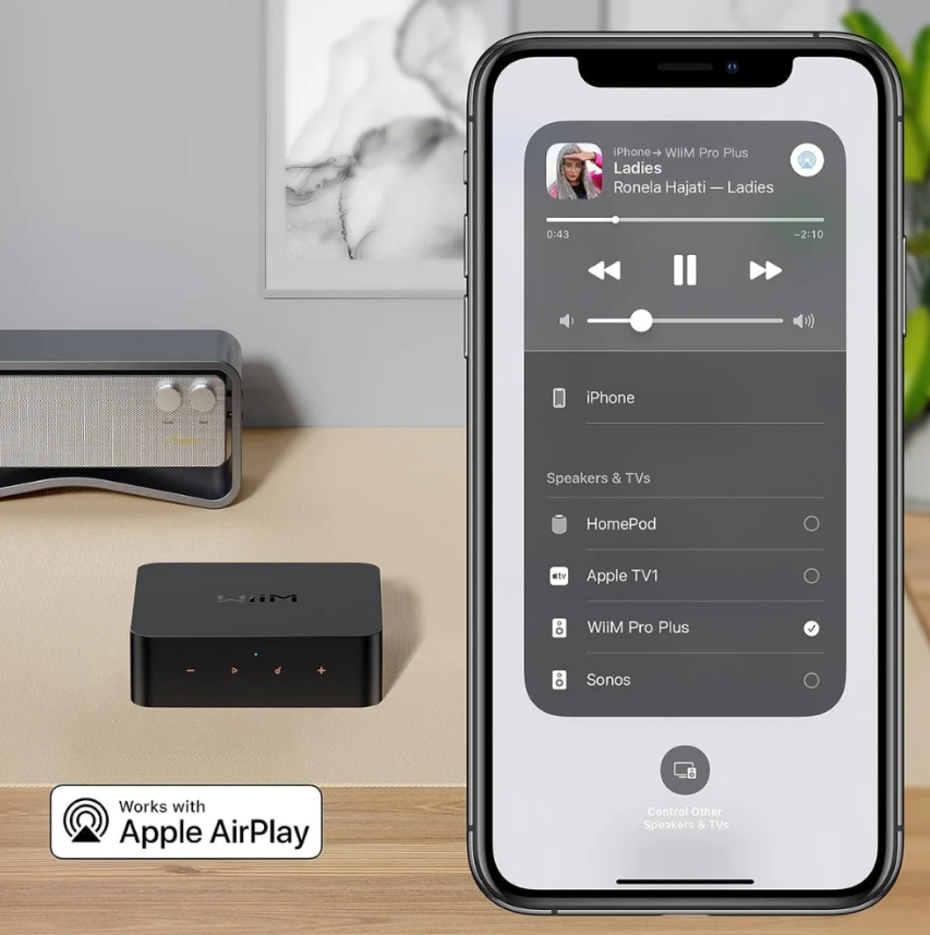 【Wiim】Amp 智能串流擴大機 可搭配 pro plus 無線串流播放機組合