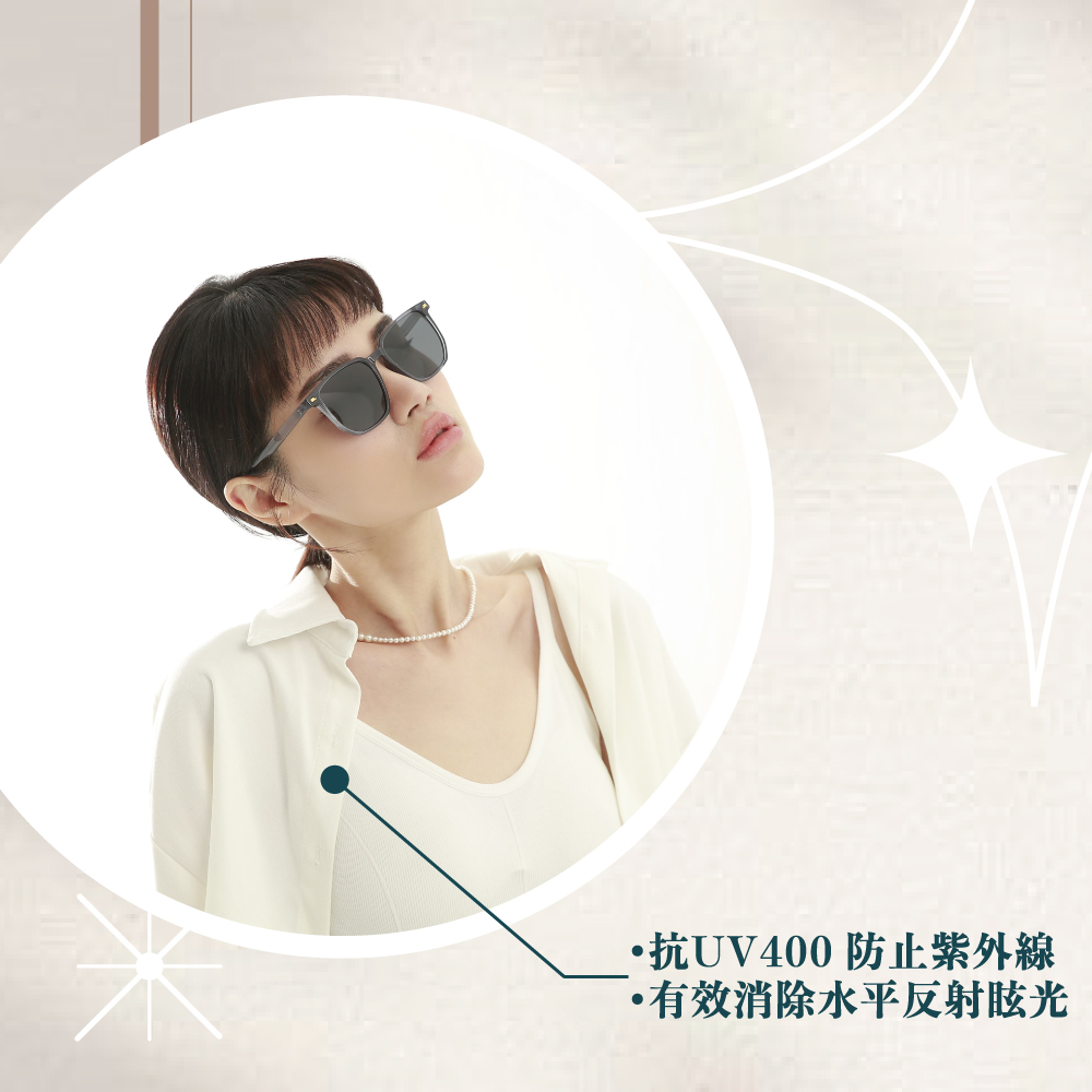 【ASLLY】藍境方陣偏光墨鏡 S2048 輕巧舒適 膠框 TR90 低調墨鏡 帥氣墨鏡 深色墨鏡 經典款式 | 蝦皮購物