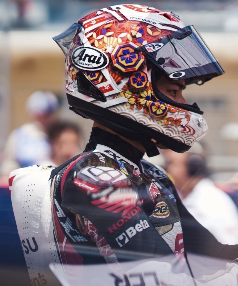 Arai RX-7X ナカガミGP3 XL 新品 NAKAGAMI 中上貴晶 新グラフィック【ARAI RX-7X NAKAGAMI GP3】を 11月下旬に発売