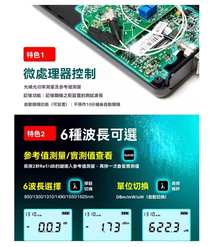 臺灣寶工MT-7601-C 光纖光功率計斜口鉗套裝 光纖檢測器LC轉接MJ | 蝦皮購物