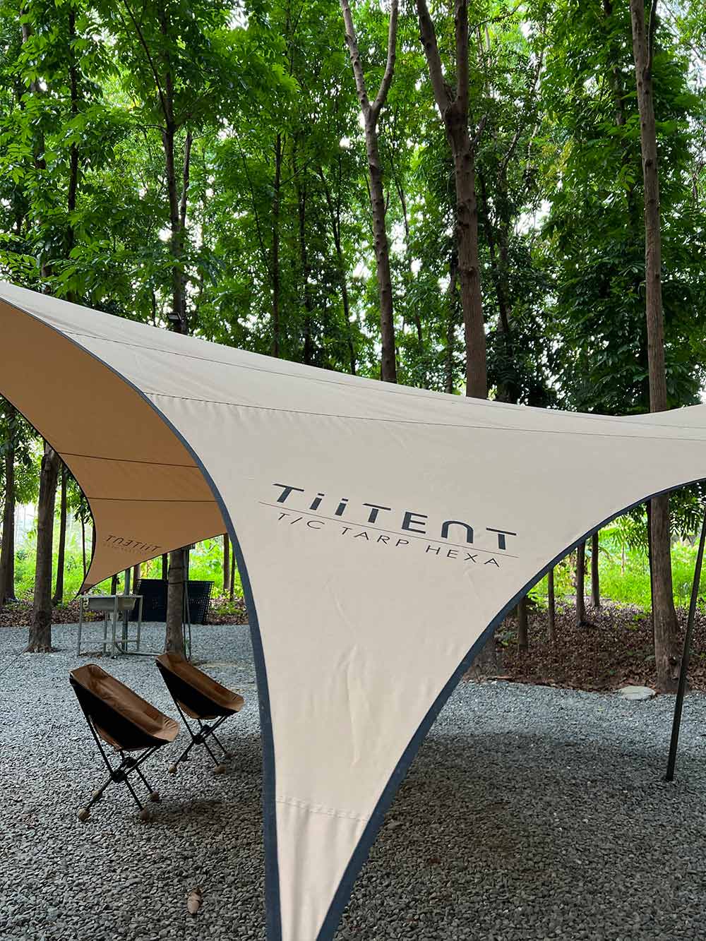 TiiTENT TC Hexa 六角蝶形天幕 570x670【露營小站】天幕 碟形天幕 六角天幕 科技棉 棉質天幕 | 蝦皮購物