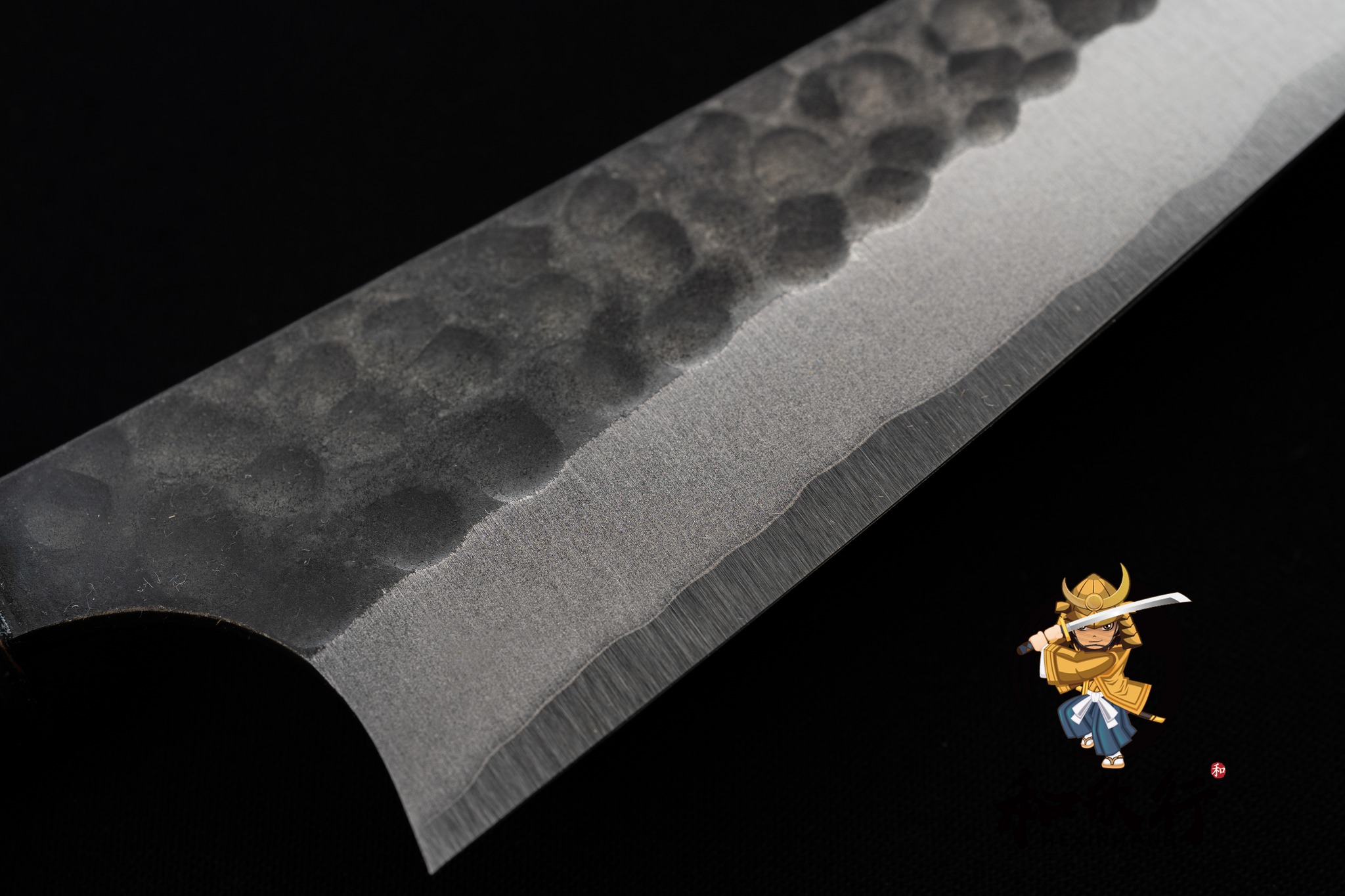 「和欣行」現貨、昌景 小石 超青鋼 刻骨刀 150 mm 黑打 槌目 櫻桃木八角柄 | 蝦皮購物