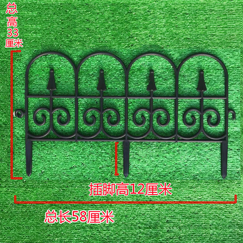 塑料柵欄 圍欄 花壇柵欄 田園小籬笆 庭院室內白色木柵欄 幼兒園聖誕裝飾圍欄 | 蝦皮購物