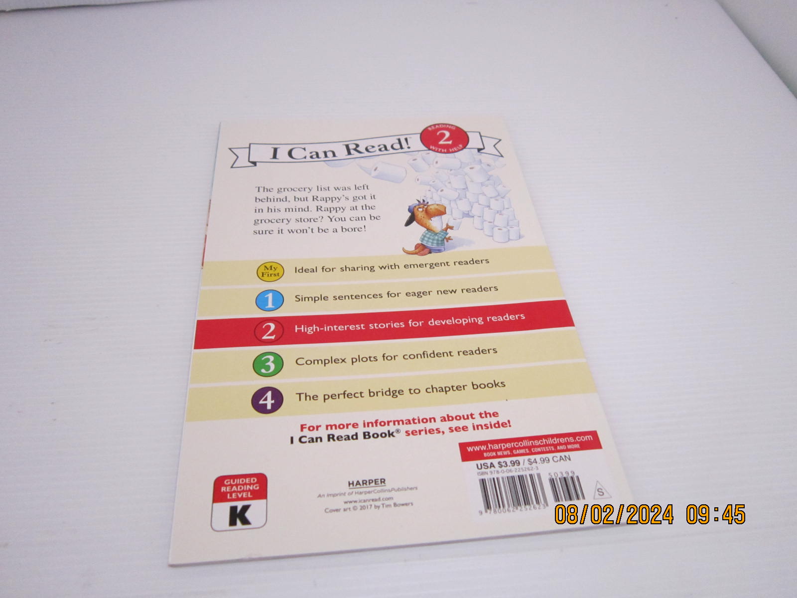 「二手書」 I Can Read 2: Rappy Goes to the Supermarket 英文讀本Gutman | 蝦皮購物