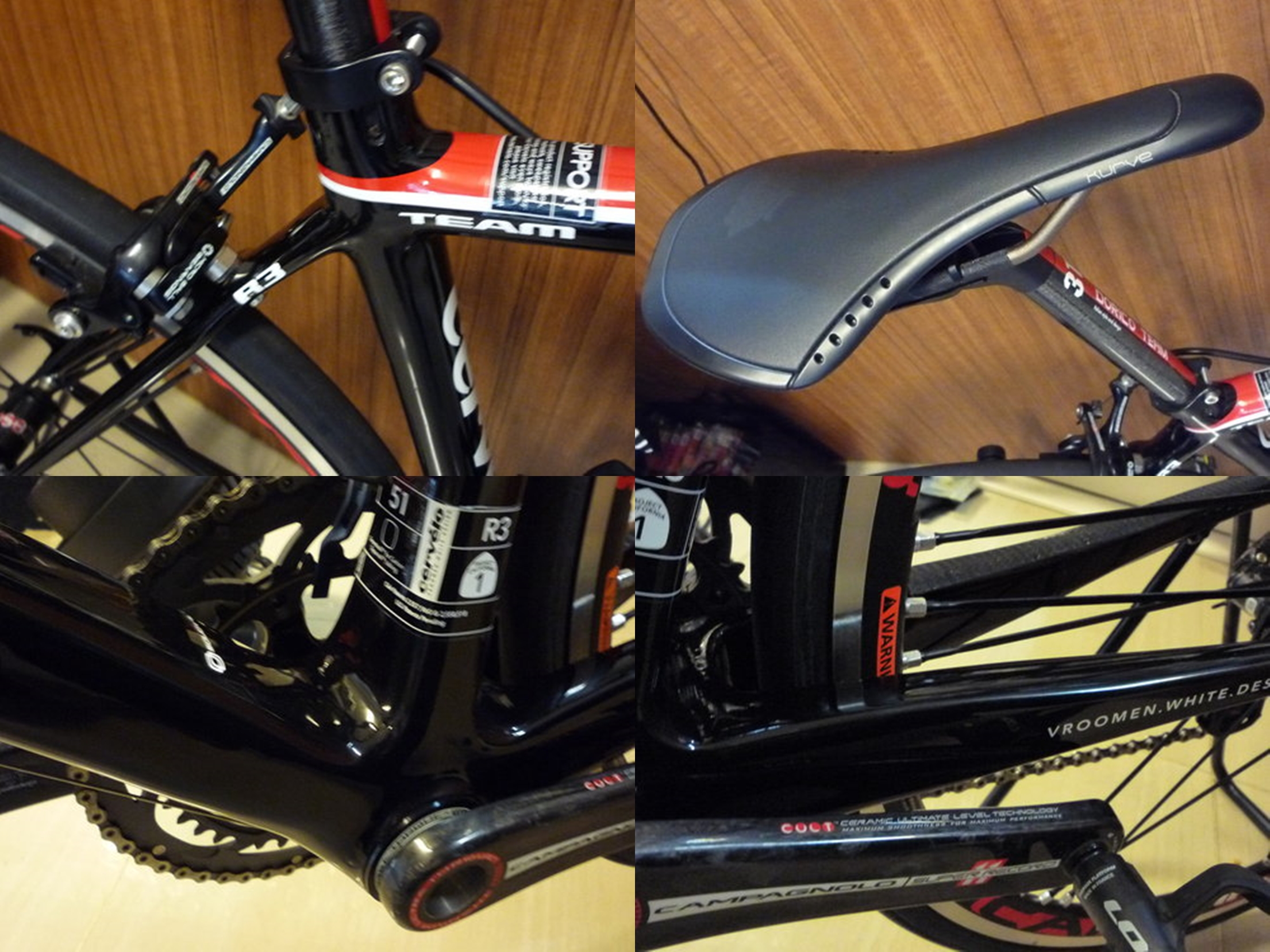 藍色運動 1級車架 Cervelo R3 Team Cervélo 3T配前叉 經典車架 車架 碳纖維車架 煞框 C夾 | 蝦皮購物