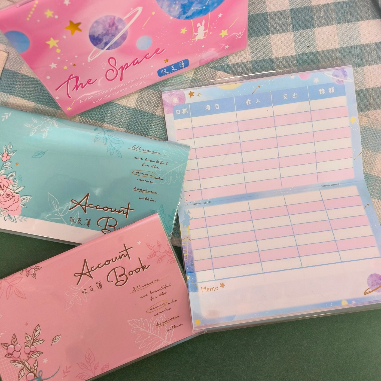 💗正版現貨💗收支本 家計簿 橫款 記帳本 帳本 手繪 插畫風 文青 俏皮 記事本 筆記本 手帳本 記帳 帳務 | 蝦皮購物