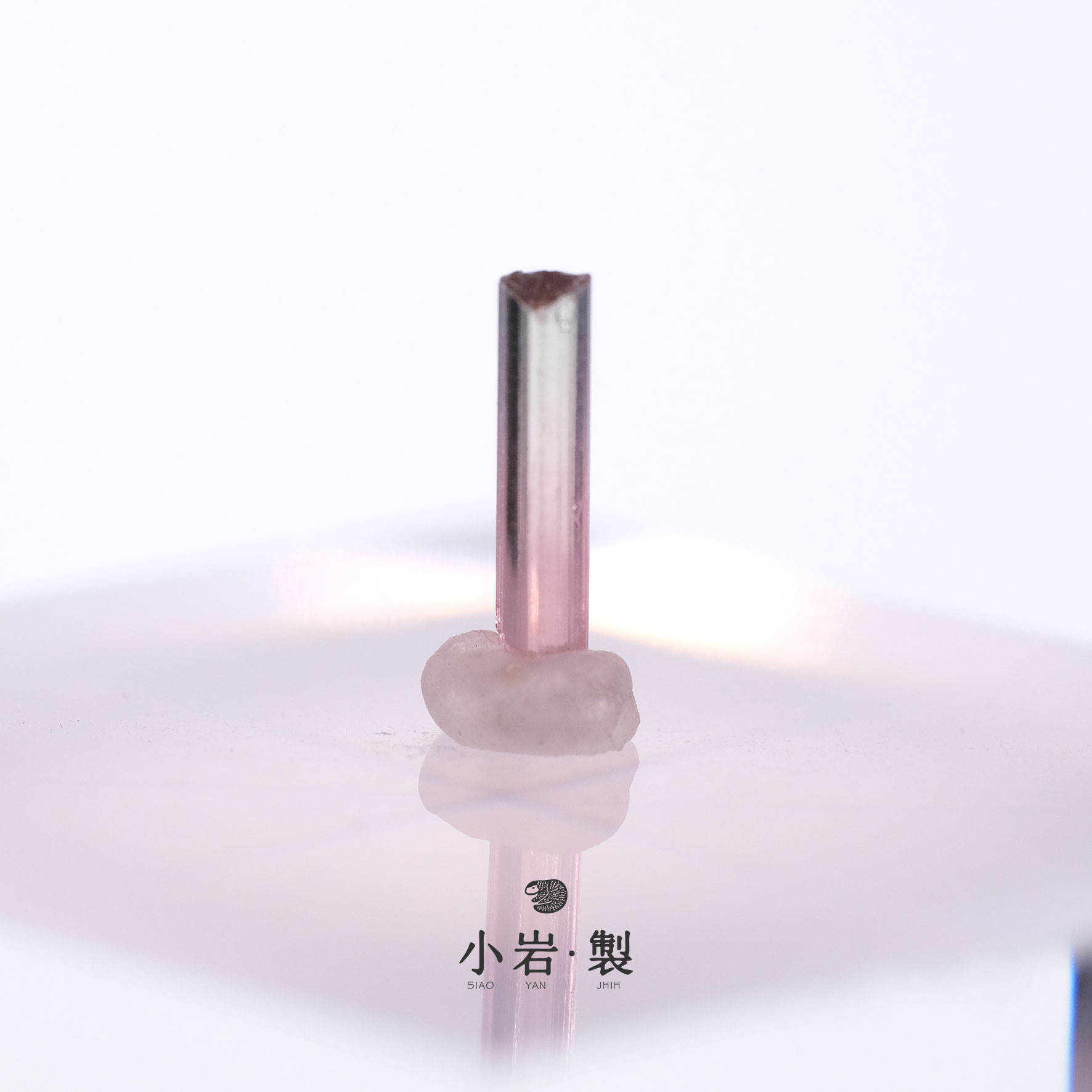 阿富汗-雙色電氣石(Bi-Color)-雙色碧璽-刻面級高透小礦標-(TBC04) | 蝦皮購物