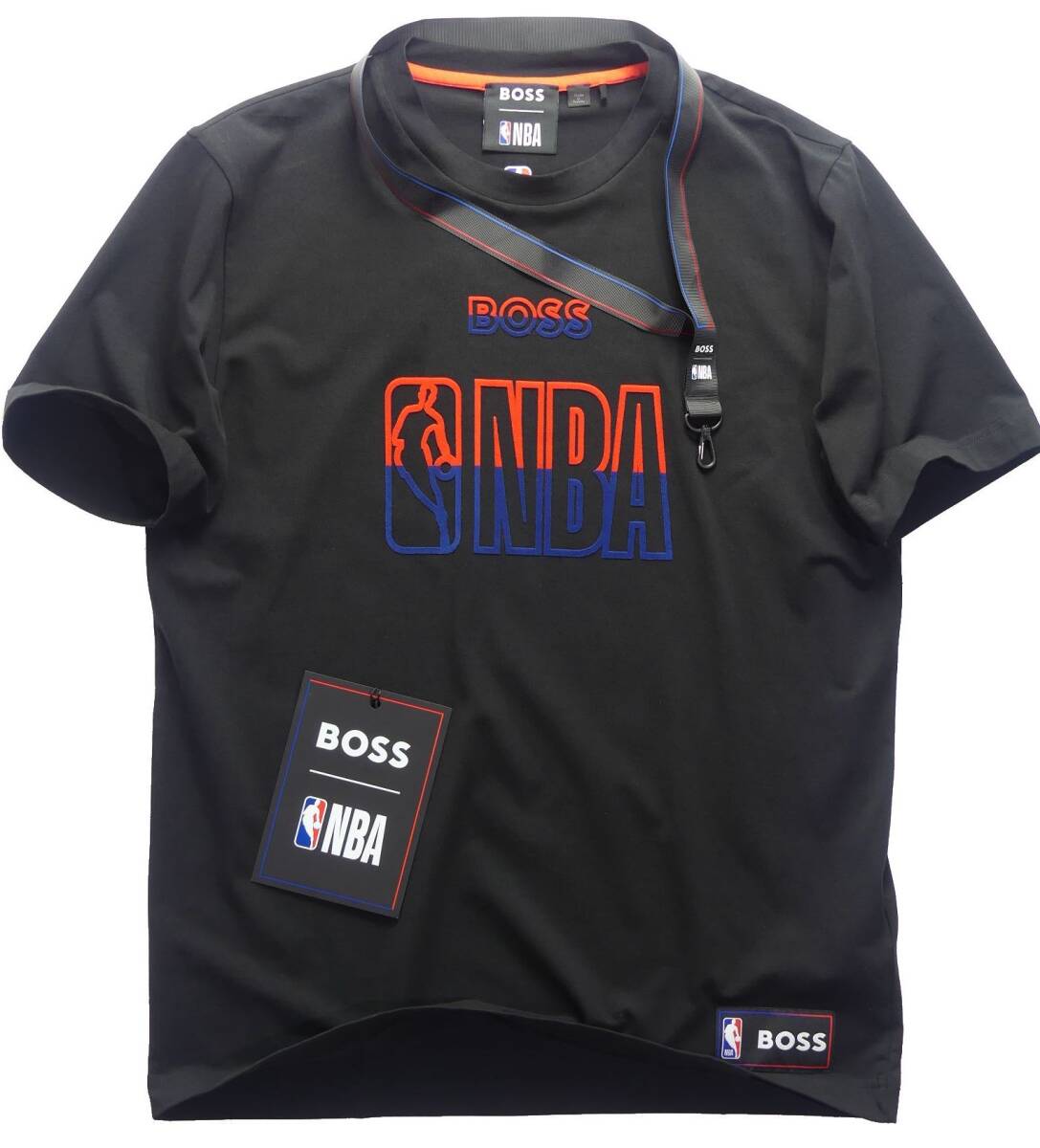德國名牌 HUGO BOSS & NBA 聯名款 短袖T恤全新吊牌還在 黑色 100%純棉 土耳其製造 日本購回 | 蝦皮購物