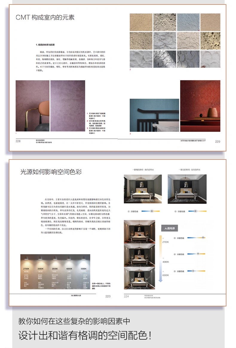 有性格的空間：色彩情感與室內配色指南 空間配色如何結合材質肌理｜照明色彩心理與性格分析 | 蝦皮購物