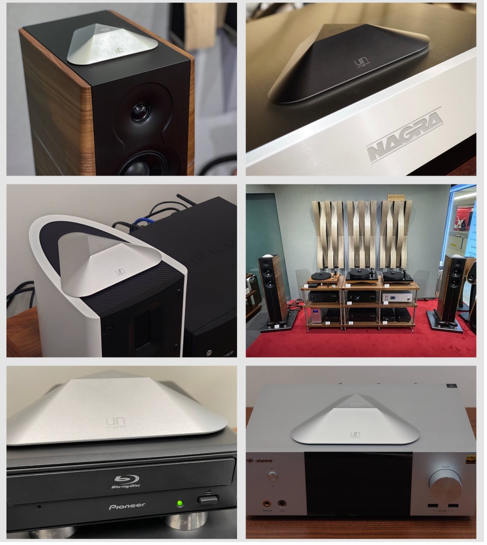 Ungnoi 太極 CROWN皇冠 音響諧震調整器 避震調音角錐 腳座