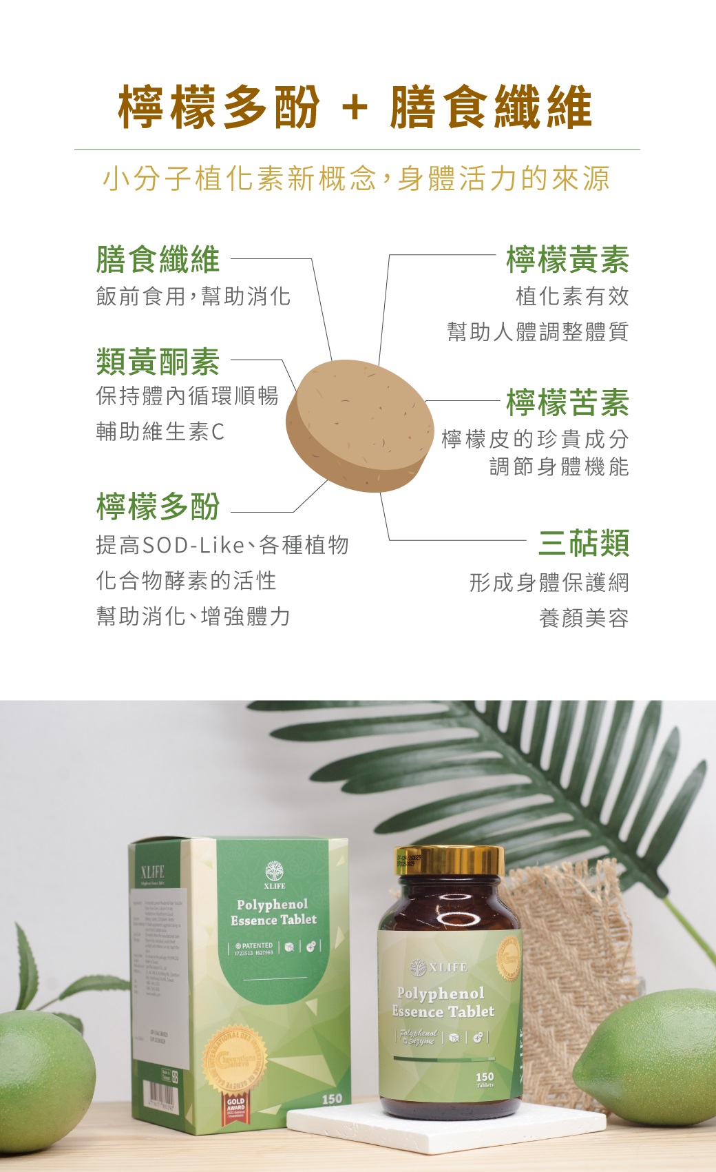 《隔日到貨》新力活 XLife 倍多酚精華錠：檸檬精華錠 檸檬營養 金刺梨 檸檬苦素 檸檬黃素 三菇類 | 蝦皮購物