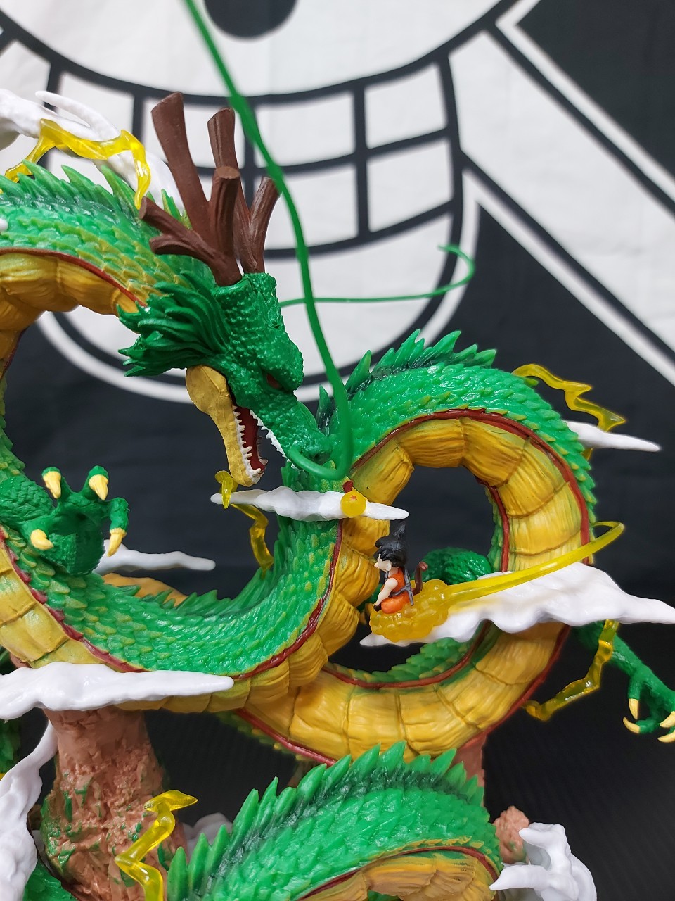 【七龍珠】小號YOYO神龍 不發光 小版 YOYO神龍 綠色神龍 龍珠 小悟空 神龍 環繞神龍 翻模 擺件擺飾 收藏 | 蝦皮購物