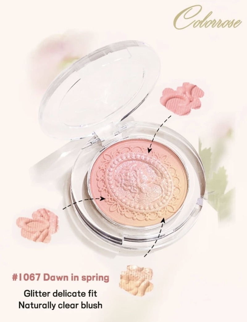 Gradient eyeshadow highlighter blush 3in1 shimmer glow 高光眼影 | 蝦皮購物