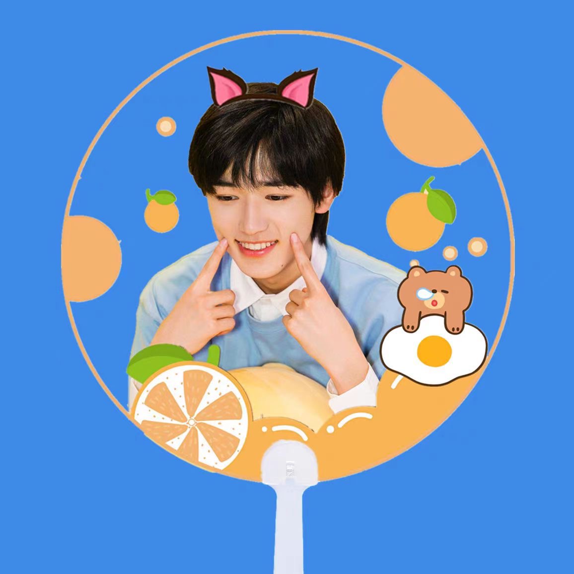 一個起做 客製化扇子 應援扇 透扇 訂製扇子 應援透扇 大頭扇子 接機牌 應援扇訂製 創意禮物 迷你透扇 透扇訂製 | 蝦皮購物