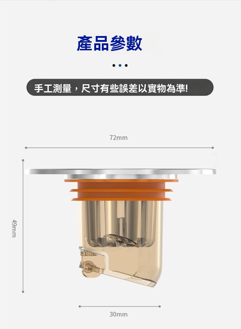 【艾佳-AiJia】🔥台灣出貨🔥地漏黑科技 地漏蓋 排水孔蓋 磁吸地漏防臭 防蟲排水孔防蟲 排水孔防蟑 厠所防蟲蓋 | 蝦皮購物
