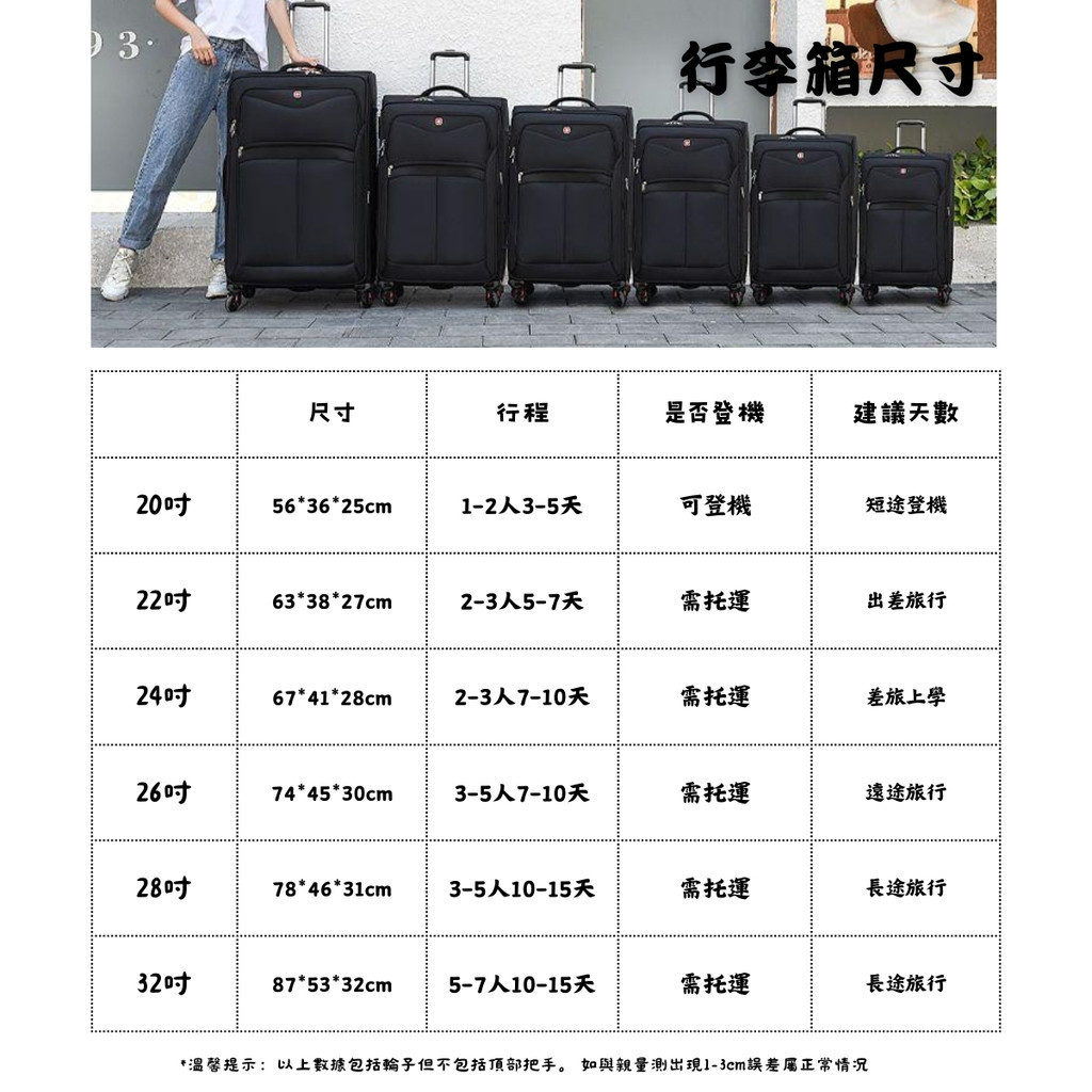 超大容量牛津布行李箱 旅行箱 登机箱 20吋 24吋行李箱 26吋 28吋 32吋行李箱 超大密码箱 防刮耐磨 拉杆箱 | 蝦皮購物