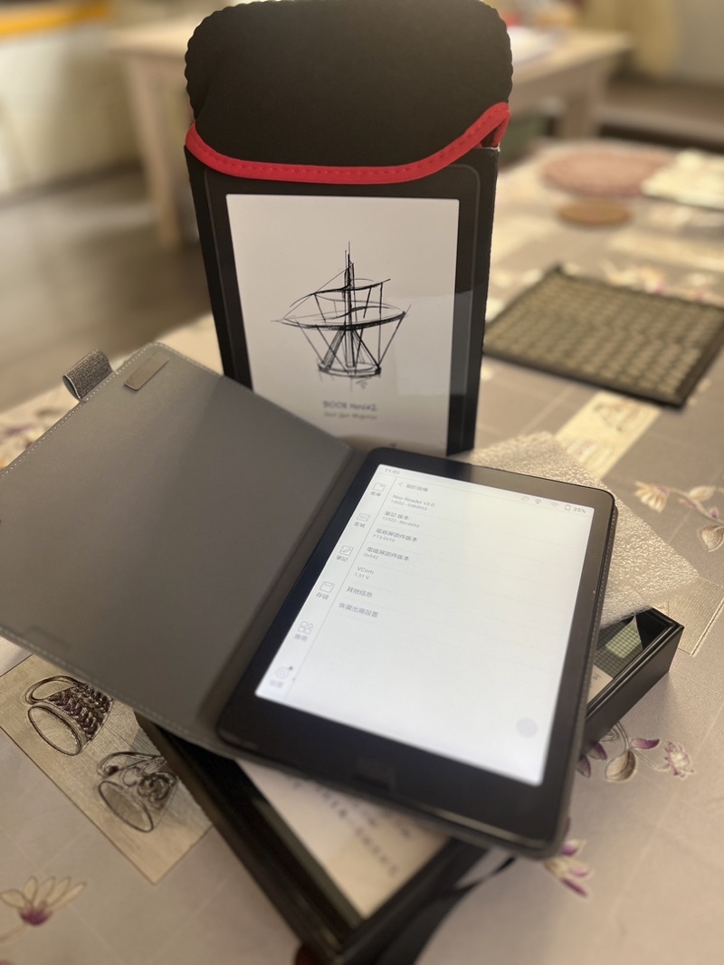二手 電子閱讀器 電子書 BOOX NeoReader v3.0 Nova2 7.8吋 Black 筆 筆芯 線 殼 套 | 蝦皮購物