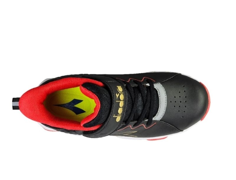 DIADORA 男童D92/ DA11117 超寬楦 魔鬼氈 足弓支撐 吸震減壓 康特杯穩包覆 大童專業耐磨避震籃球鞋 | 蝦皮購物
