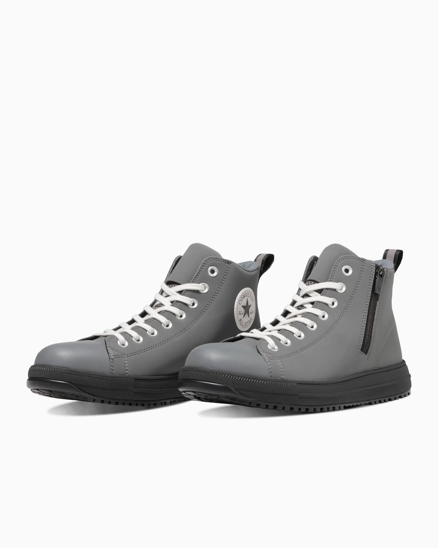 日本限定Converse ALL STAR PS Z HI 工作鞋安全鞋拉鍊灰色| 蝦皮購物
