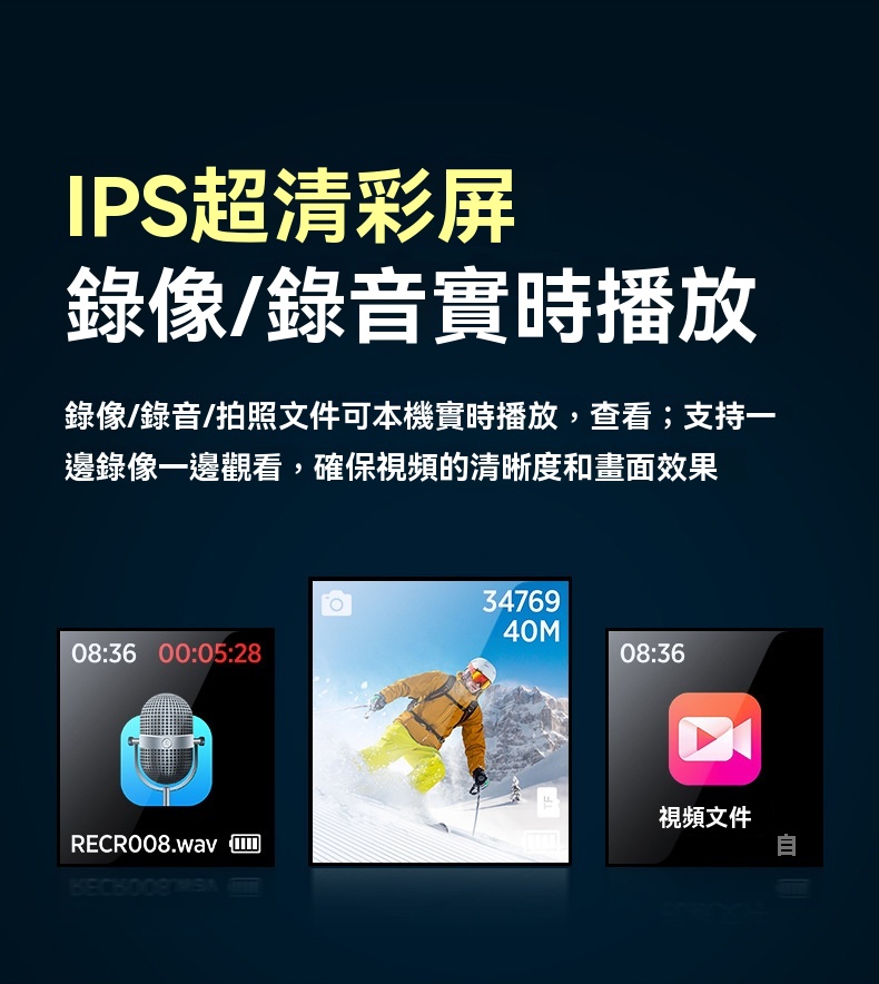 Mrobo丨超清變焦錄影 美博攝影機 4000W像素 錄音筆 執法儀 1080P旋轉攝影機 夜視相機 密錄 背夾式設計 | 蝦皮購物