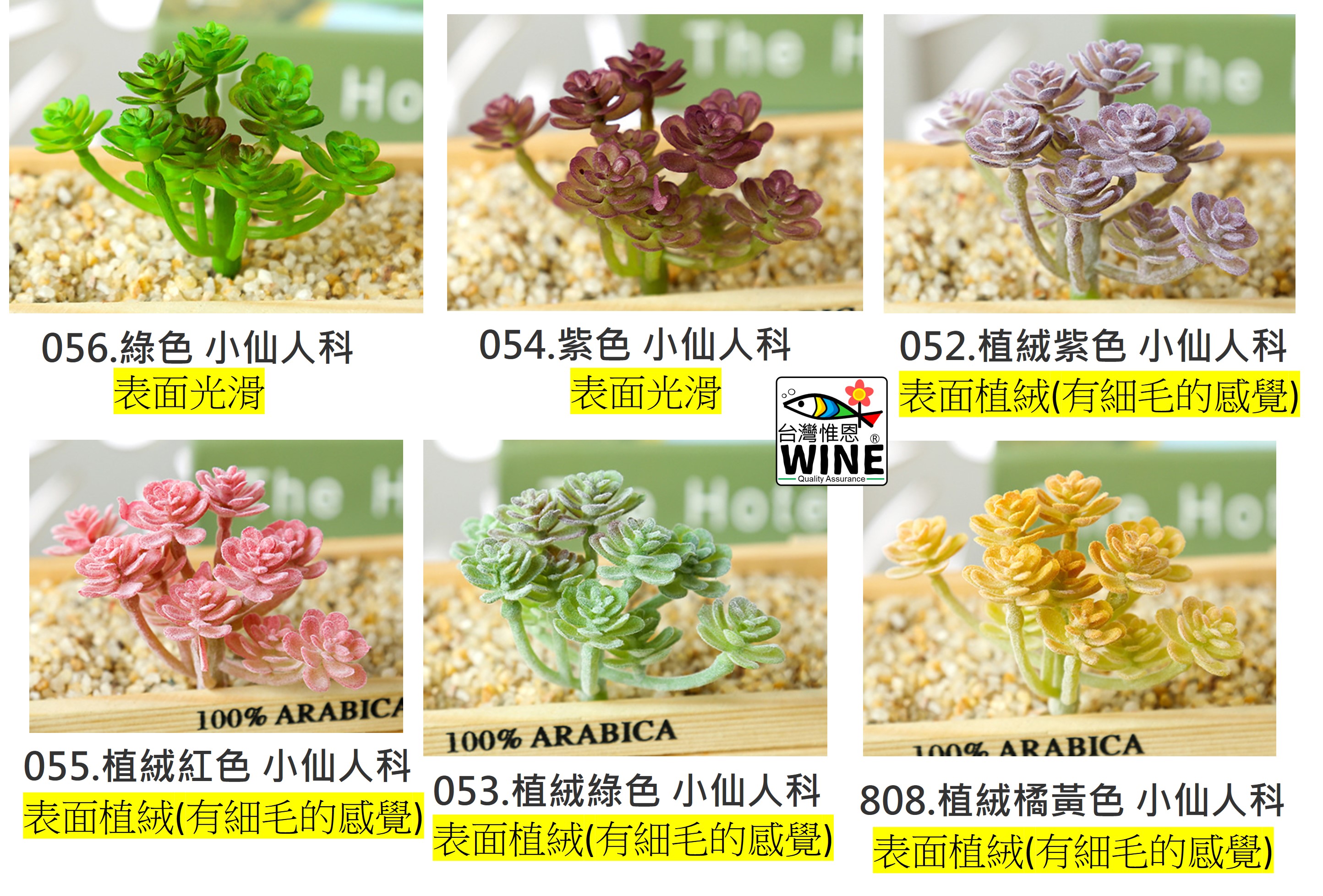 WINE台灣惟恩 仿真多肉小仙人科 迷你多肉植物 多肉植物 彩色仿真多肉 仿真植物 仿真多肉 多肉 植物 | 蝦皮購物