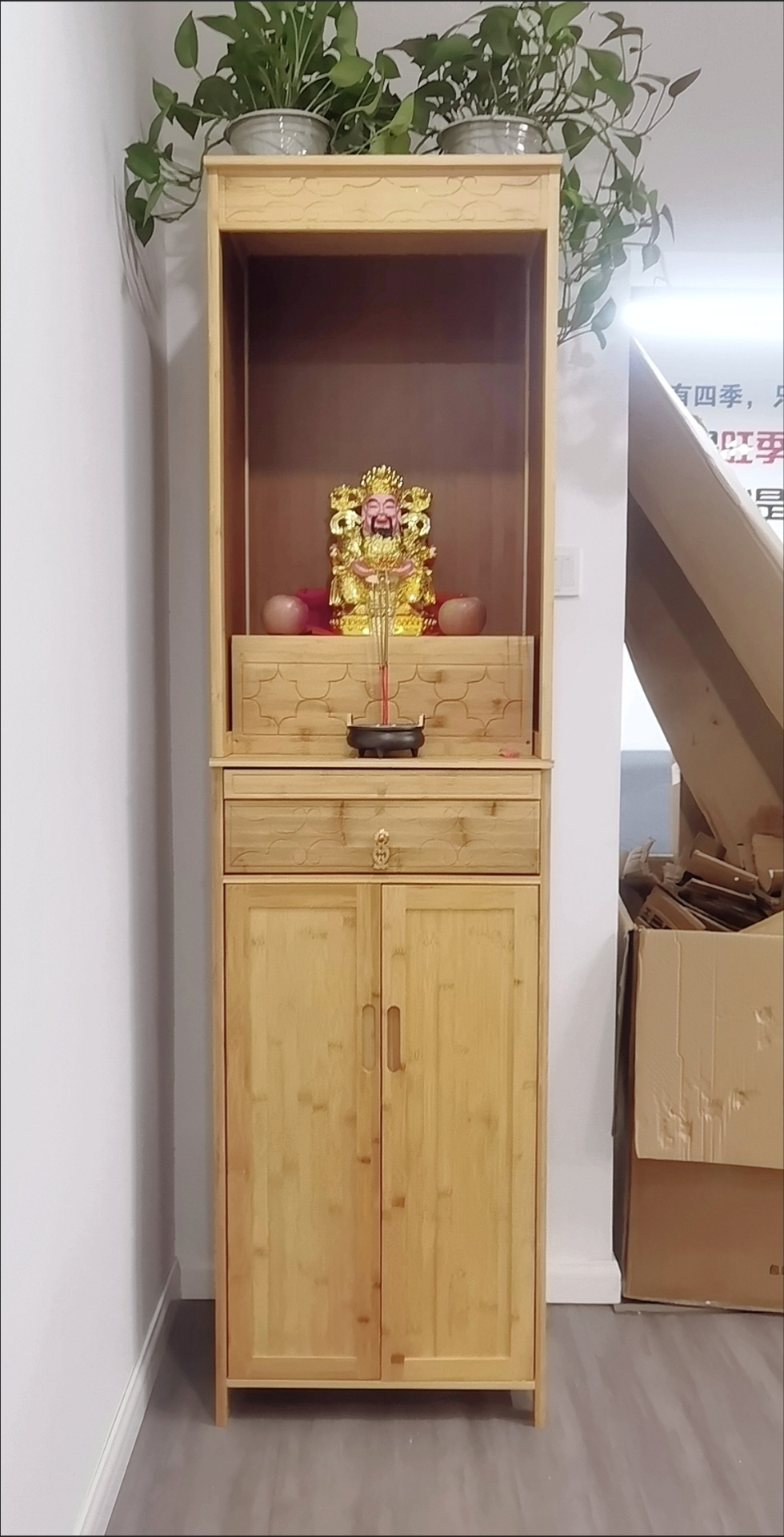 【神明台 宅配到府】祖先桌 玄關桌 供奉桌 公媽桌 經濟型供臺 神龕 財神爺供桌 佛龕立櫃 新中式神明桌 神主台TIH | 蝦皮購物