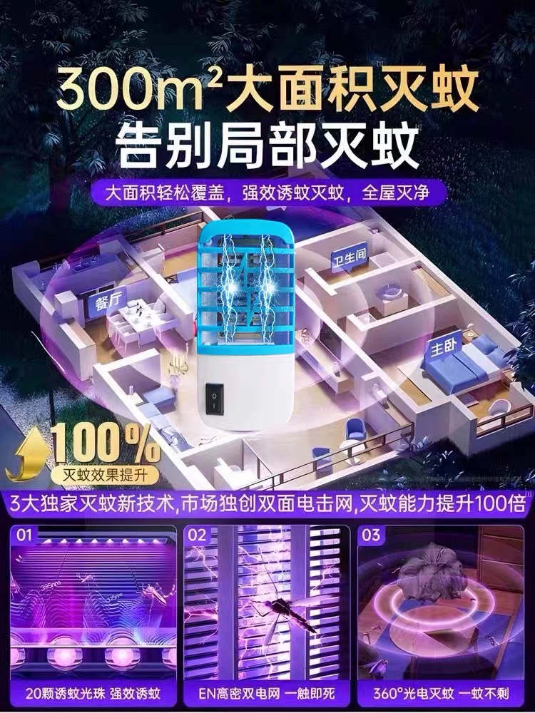 現貨供應 快速出貨 LED滅蚊燈 捕蚊燈 驅蚊燈 母嬰適用 無毒無味 室內驅蚊 | 蝦皮購物
