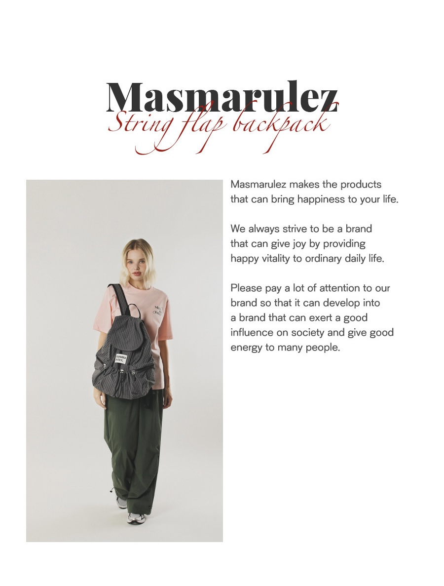Masmarulez台灣總代理公司貨＊SF backpack 韓國設計品牌後背包/時尚後背包/格紋後背包/韓國明星款 | 蝦皮購物