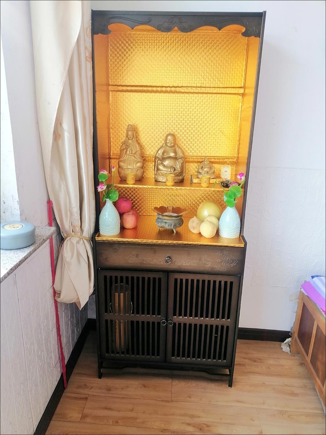 【神龕櫃 宅配免運】 財神爺供台 家用觀音菩薩神台 立櫃 關公香火供奉神位桌子 神明桌 佛桌 祖先桌 供桌SLH083 | 蝦皮購物