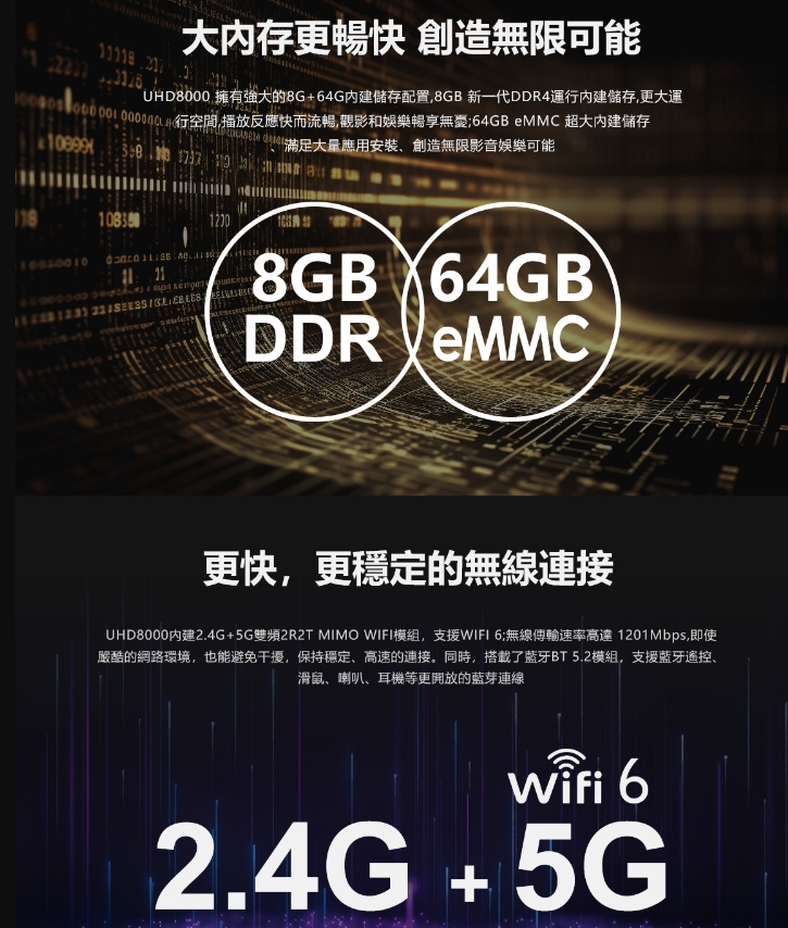 ZIDOO 芝杜 UHD8000 8K UHD多媒體播放機