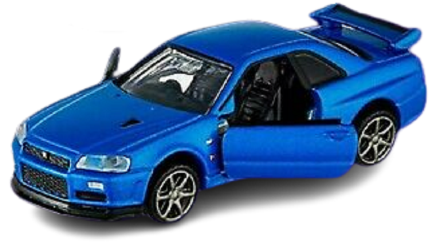 Takara Tomy Tomica Premium No.11 Nissan GT-R V-SPEC2 Nur R34 1:62 Diecast – Blue - View #3