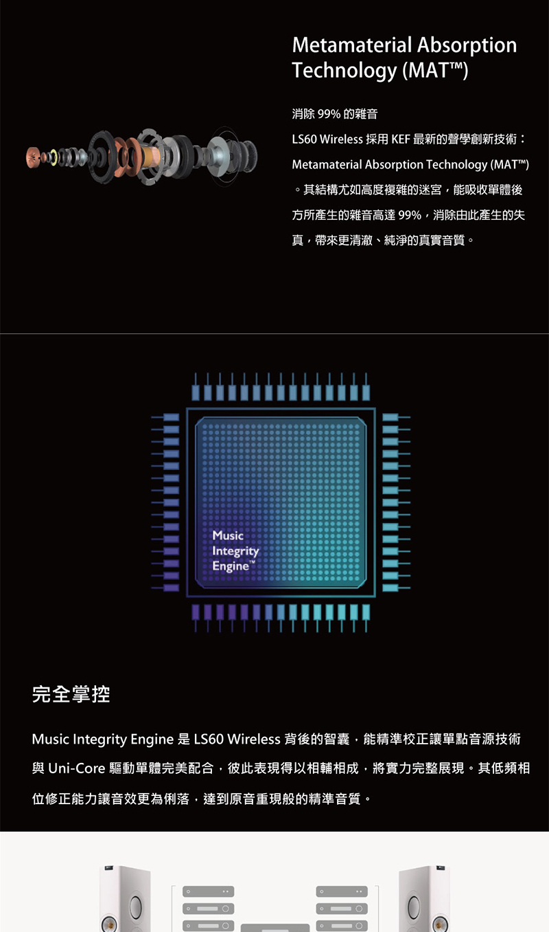 原價181480，贈送Muo喇叭，優惠至7/5 英國 KEF LS60 Wireless 落地式無線音響系統 台灣公司貨 | 蝦皮購物