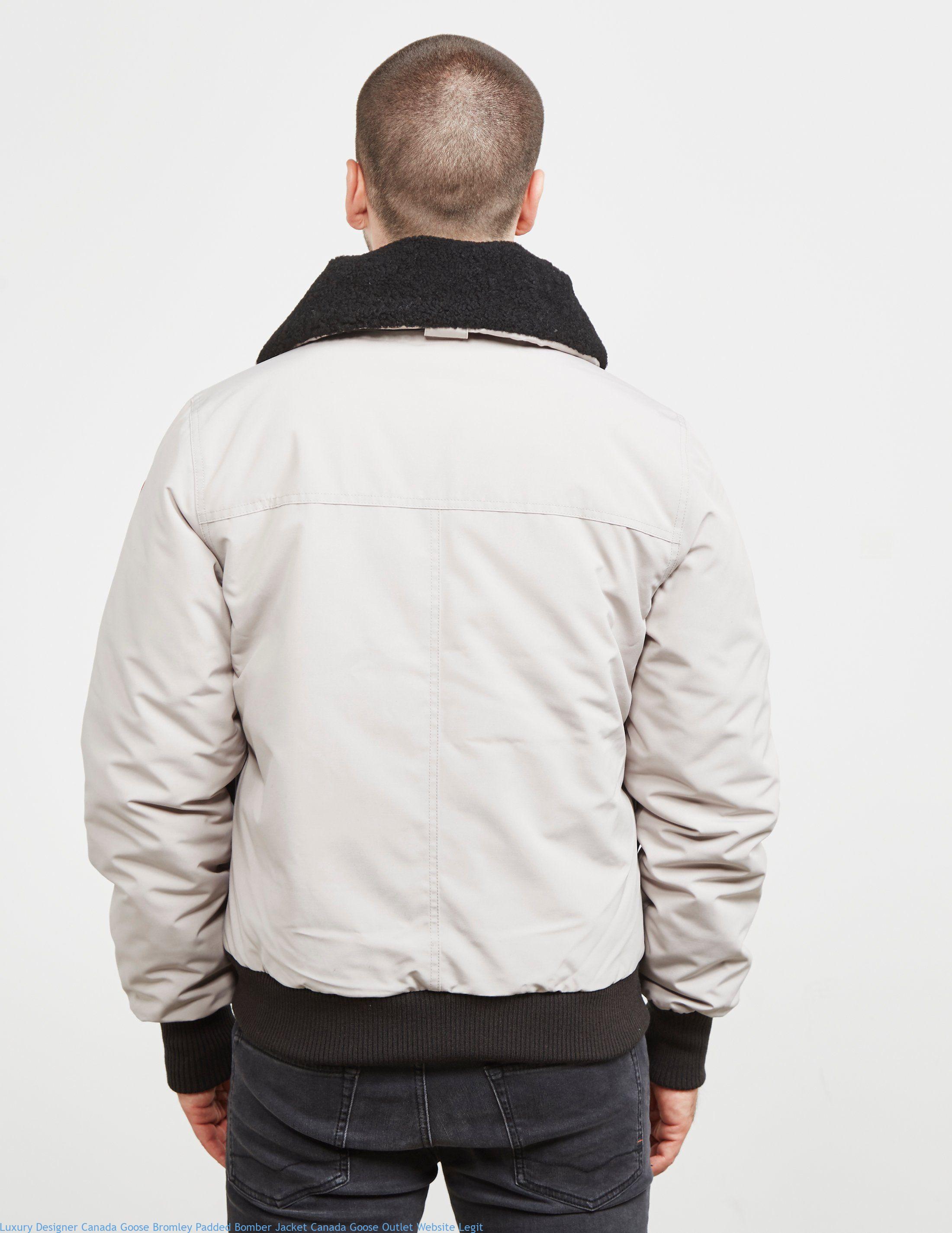 Canada goose bromley bomber on sale blue