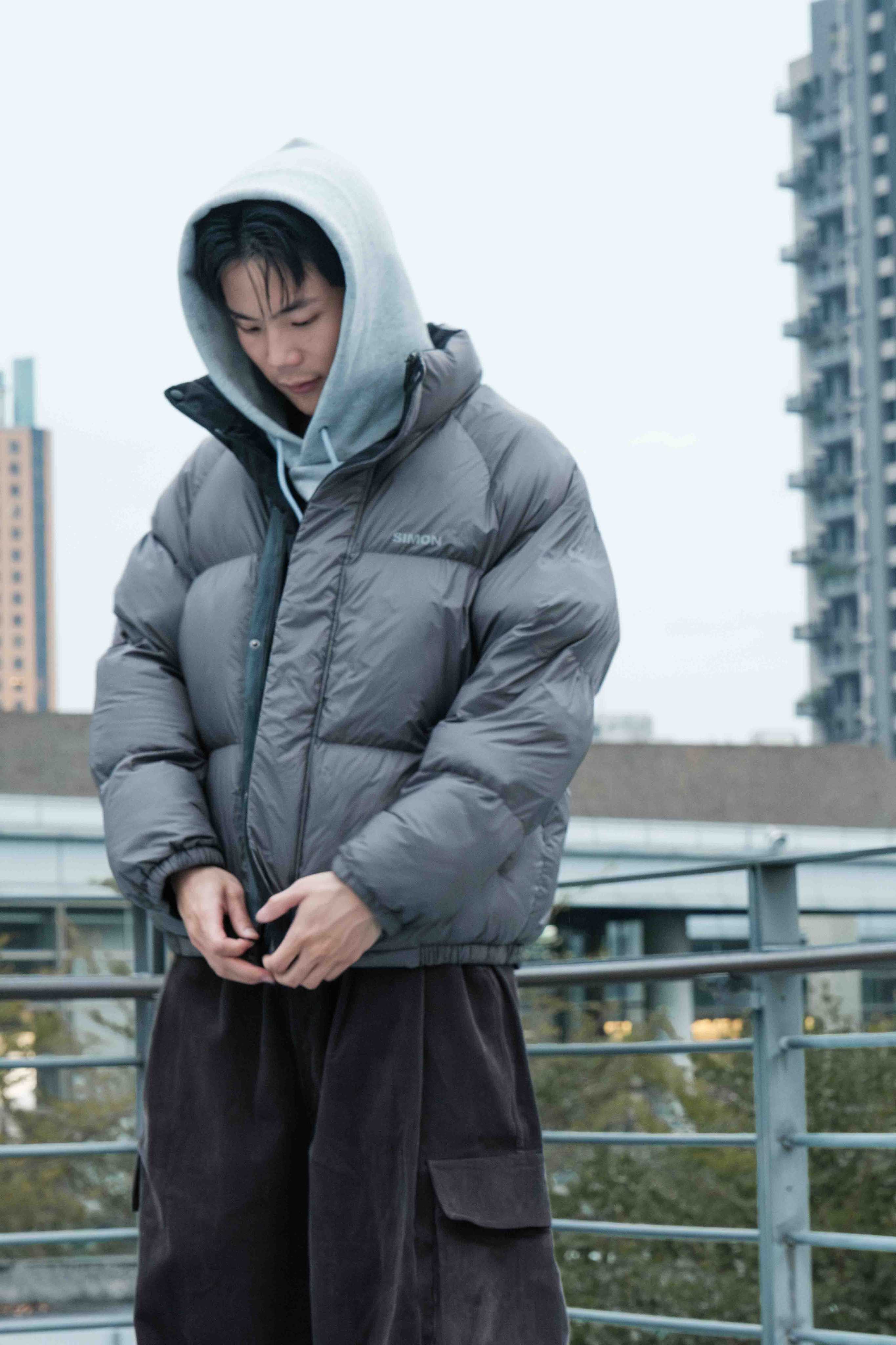 SIMON MADE 雙面穿 3M 新雪麗 羽絨 柔軟 長袖 外套 上衣 溫暖 保暖 冬款 抗寒 科技面料 兩種版型 | 蝦皮購物
