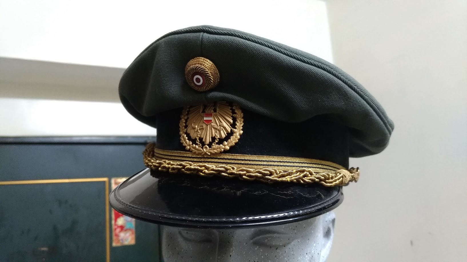 奧地利公發 上校軍官大盤帽/頭圍56cm | 蝦皮購物