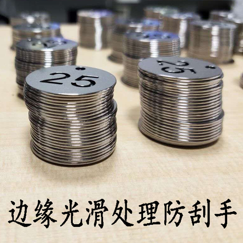#購滿299出貨 耐高溫標記號碼牌數字 不銹鋼空心編號吊牌定制 鐳射金屬切割標牌寄存牌大小號可訂製—町💖目💖傢 | 蝦皮購物