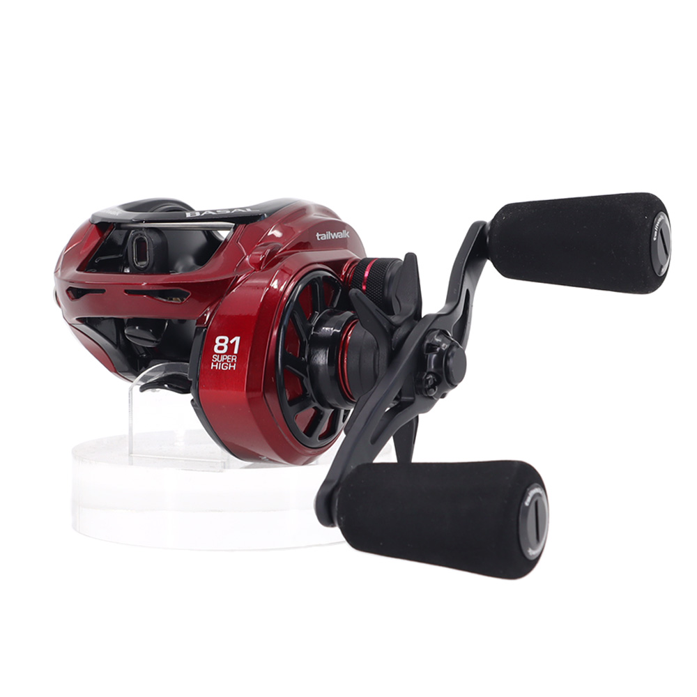 搏漁所釣具】tailwalk Wide Basal CA81 雙握把小烏龜捲線器8.1:1