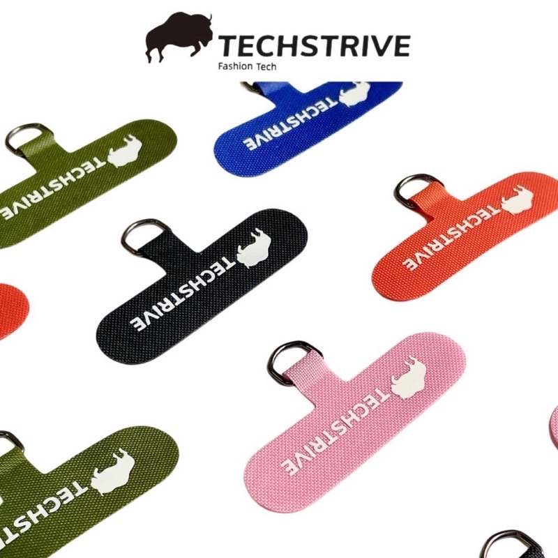 techstrive 編織長款 短款 手機掛繩 兩入套組(手