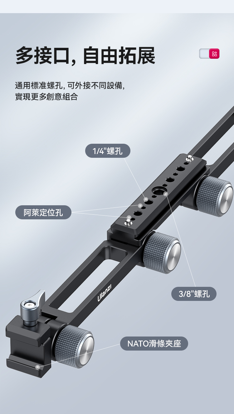 【海渥】 Ulanzi CO06 吸盤拓展臂 Nano快裝車用多吸盤轉接件適用SC02吸盤 搭配雙吸盤最大承重3.5kg | 蝦皮購物