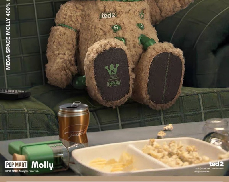 預定 泡泡瑪特 MEGA SPACE MOLLY 泰迪熊 400% Ted 2 | 蝦皮購物