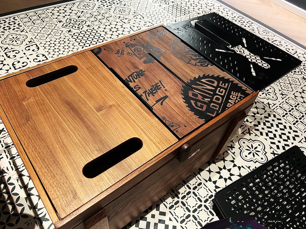 TETSUZAN｜老虎圖騰IGT實木桌板_兩片1組openjoynt拓幸良品