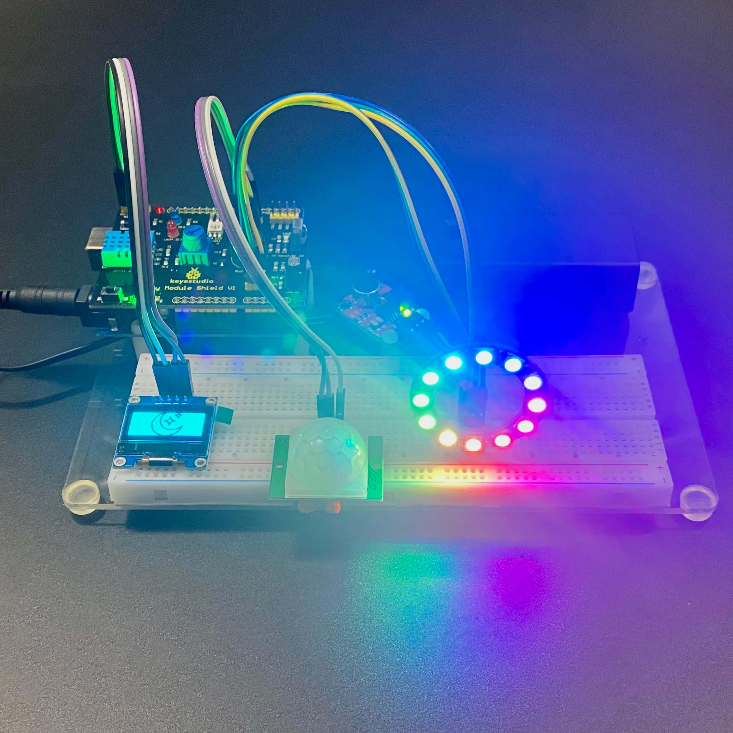 【樂意創客官方店】《附發票》Arduino Easy Module 多功能學習套件 UNO R3 程式學習套件 | 蝦皮購物