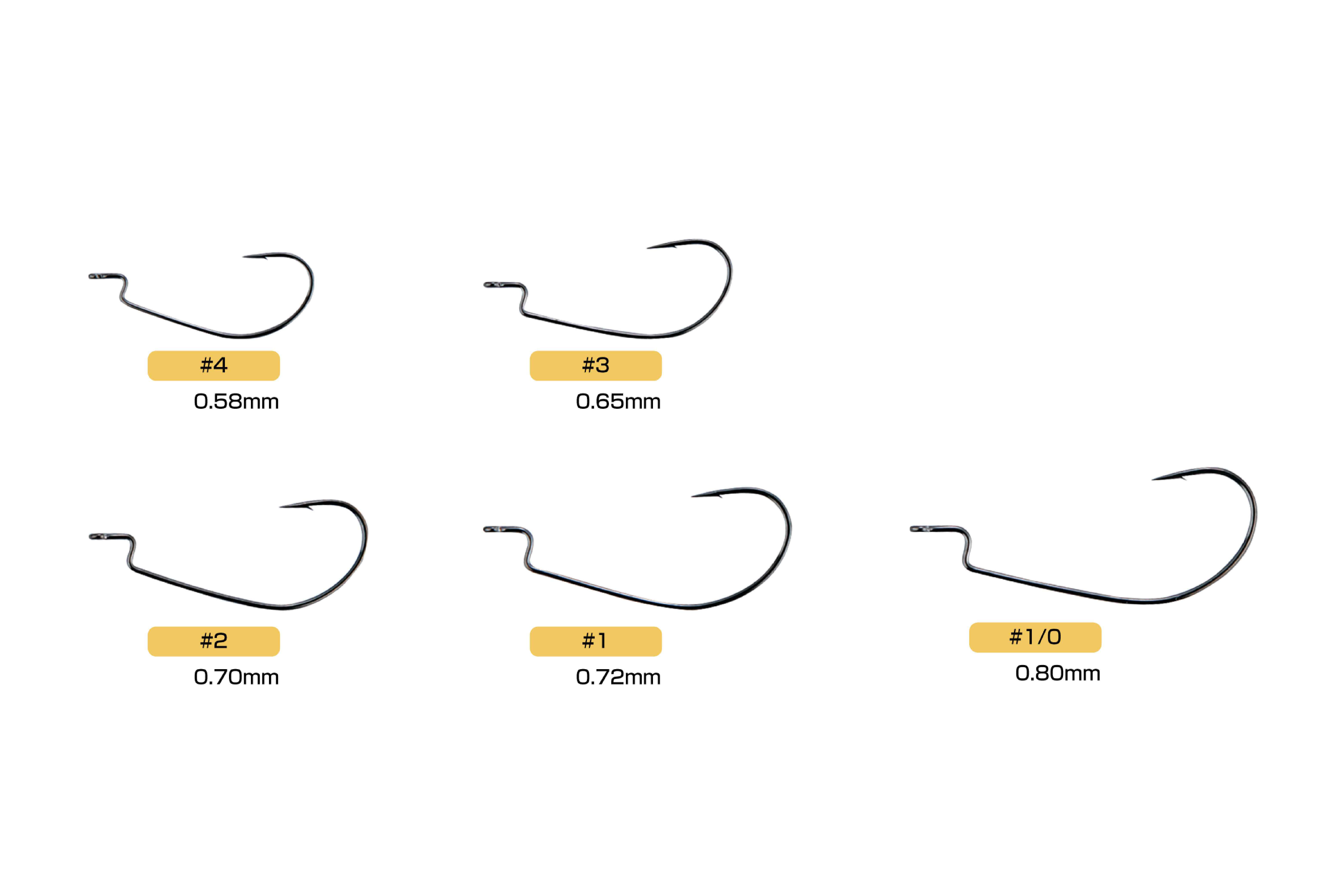 thumbnail image 2 of VARIVAS OFFSET MASTER Light Class Hooks – Fine Wire Carbon Offset Hooks For Bass & Saltwater (9-8pcs Per Pack) 2 of 5