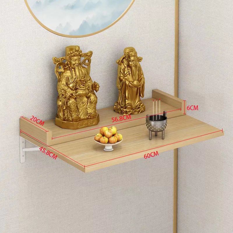 神明供桌~神龕佛櫃壁掛架 佛臺架 供奉神明架 財神菩薩底座 觀音菩薩供奉臺 佛祖神龕供桌 傢用供臺架子 佛龕支架福運居 | 蝦皮購物